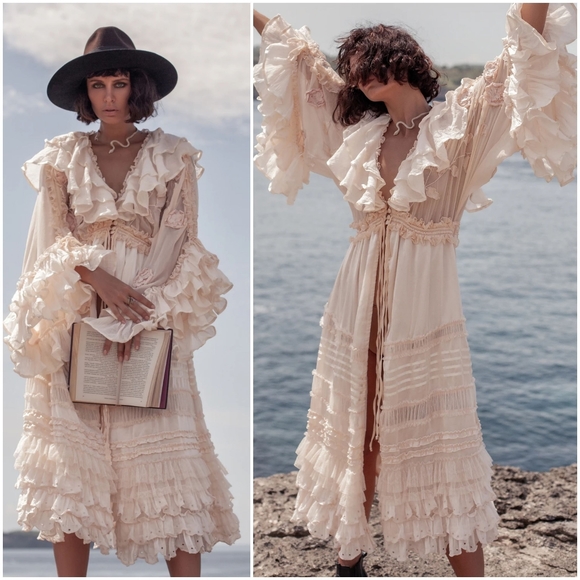 Fillyboo - Lotus - Button-through duster S - Picture 2 of 6